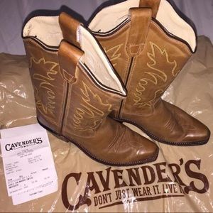 Girl’s Old West Snip Toe Boots